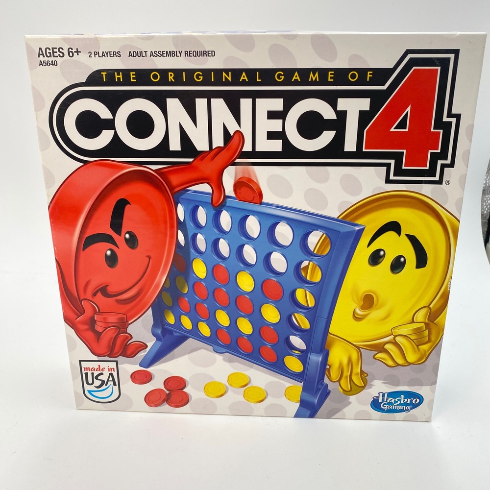 Hasbro Gaming‎ Connect 4 Strategy Board Game Classic Kids Toy USA No Insructions